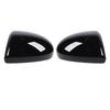 Black Rearview Mirror  Side Mirror Cover Side Mirror Cover Plastic Weather Resistant Exterior Rearview Mirror Cover  Black