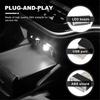 1/2/4 шт. Мини USB LED Автомобильный свет Авто Стайлинг интерьера Атмосферные декоративные лампы Аварийное освещение Портативные окружающие огни