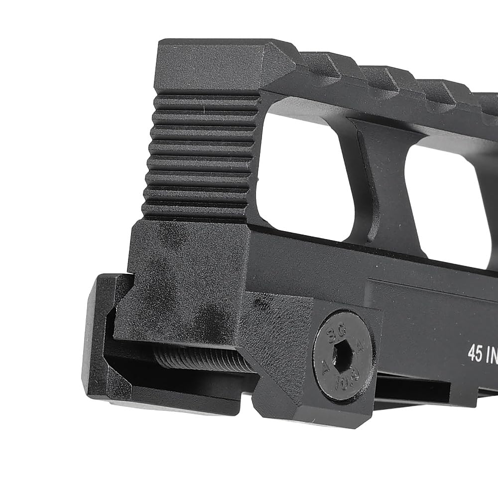 Ryohin Buhin Evolution Gear GBRS Group HYDRA V2 2,91-дюймовый сверхвысокий райзер-реплика, твердое анодирование черного цвета, тип рельсы 20 мм, алюминиевый сплав 068