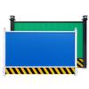 Temporary PVC Construction Site Guardrail and Protective Fence