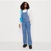 Женский джинсовый комбинезон 2025 Весна Осень Регулируемые лямки Карманный комбинезон Женский повседневный Широкие брюки Комбинезоны Ретро Уличная одежда
