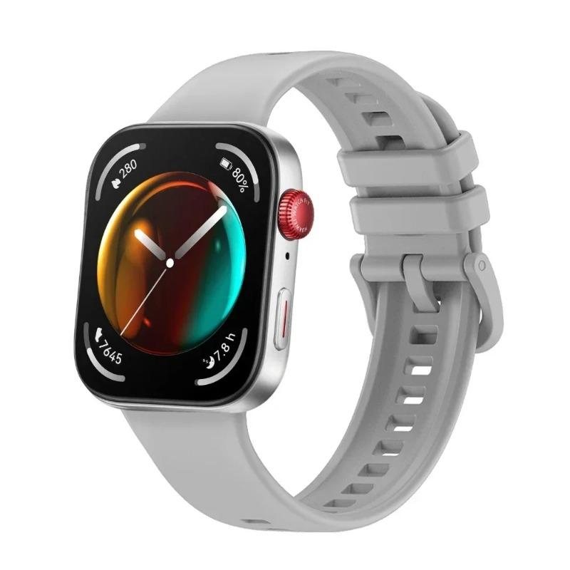 Официальный силиконовый ремешок для Huawei Watch Fit 4 Fit 4 Pro Цветная пряжка Браслет наручный ремень Для Huawei Watch Fit 3