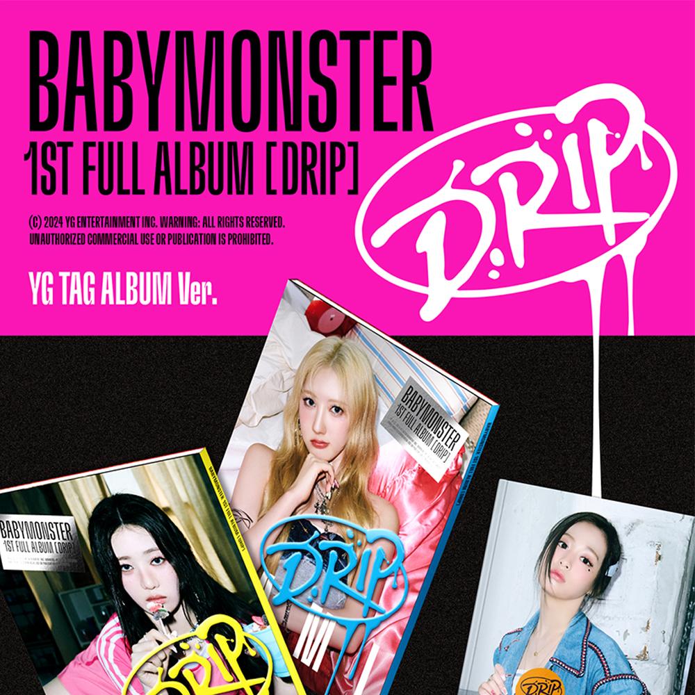 BABYMONSTER 1-й альбом [DRIP] YG TAG ALBUM Ver.
