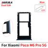 Для Xiaomi Poco M1 M1S M6 Pro 1G 1G Телефон Новый лоток для SIM-карты и SD-карты Держатель Черный