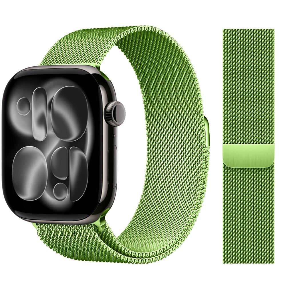 Миланская петля для ремешков Apple Watch 44 мм 46 мм 40 мм 45 мм 41 мм 42 мм браслеты iWatch серия 10 11 se 7 8 9 ultra 2 3