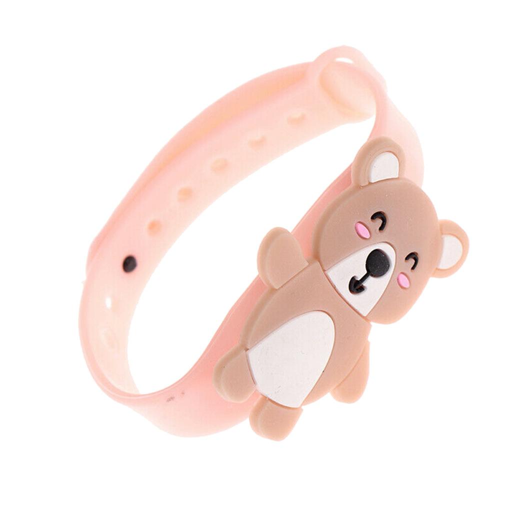 Силиконовый браслет с изображением животных от комаров K-iller, детский летний браслет от комаров