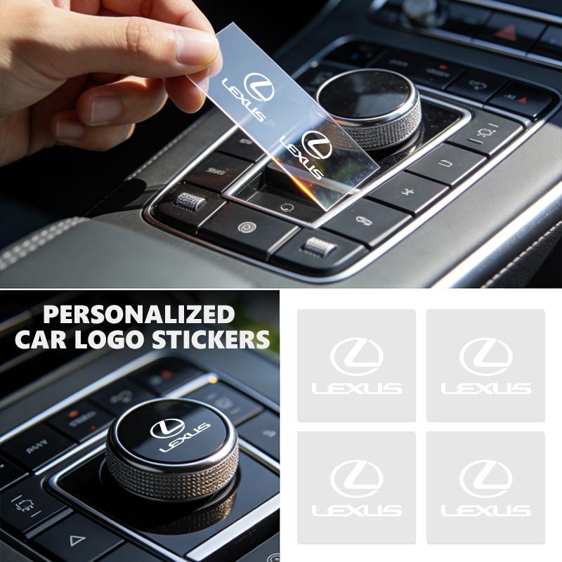 AAPR1 For Lexus Car Interior Badge Stickers Phone Key Decoration Decal IS350 ES350 IS250 IS460 IS220h IS300 LX570 UX250h