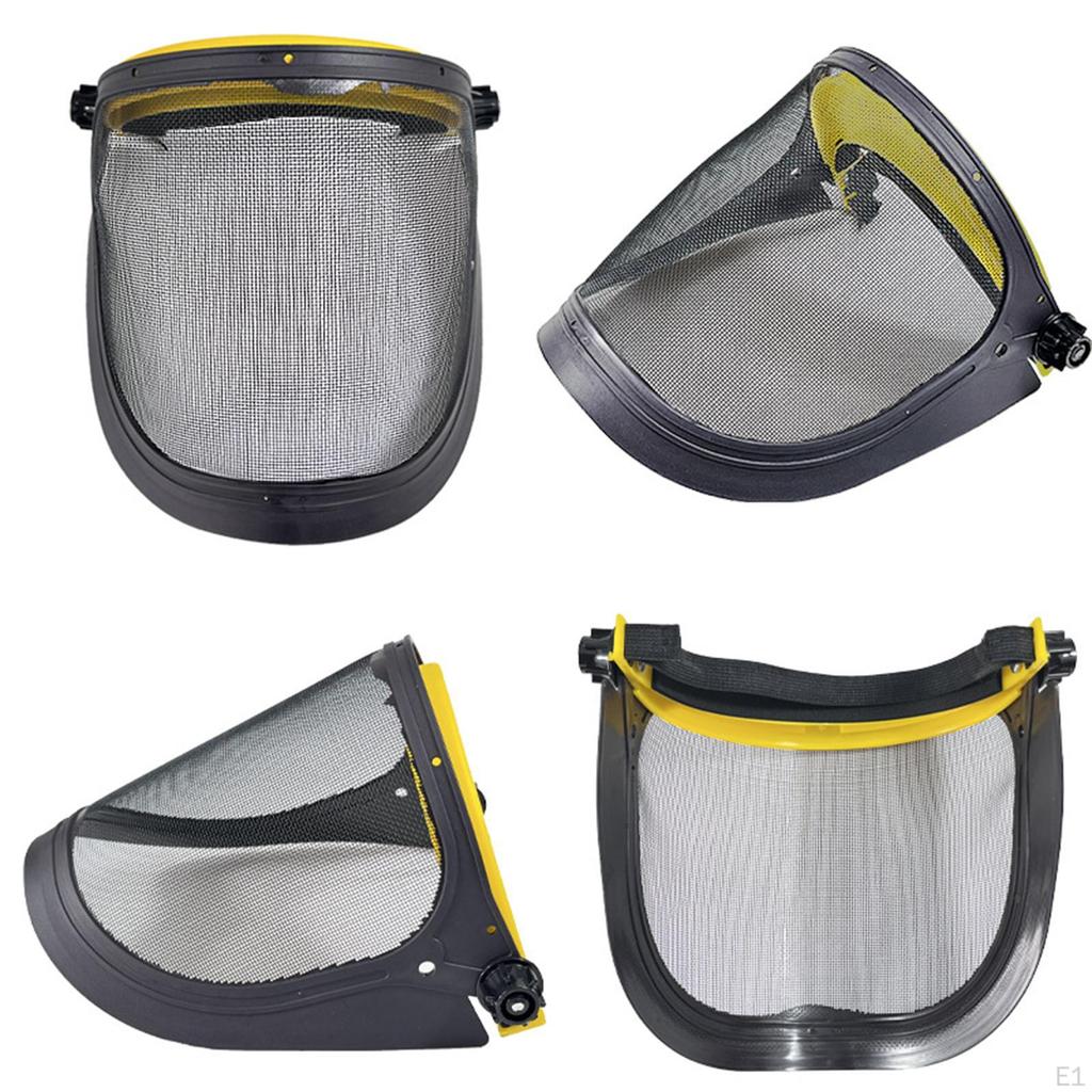 Лесной шлем, безопасная каска, сетчатая защита для лица, садовый триммер для травы