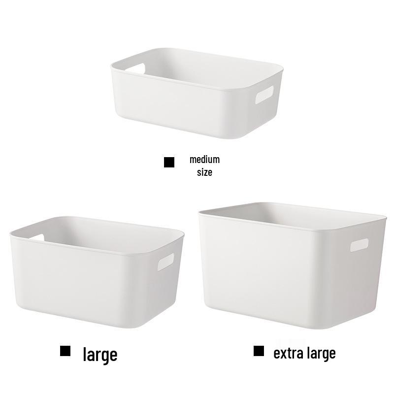 Многофункциональная пластиковая корзина для хранения косметики, закусок и кухонных принадлежностей