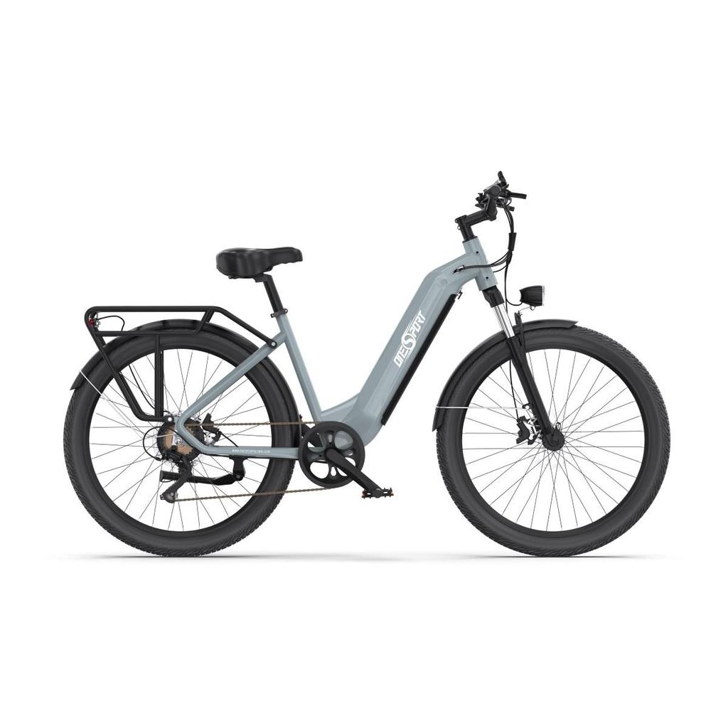 ONESPORT OT05 City Electric Bike 250W 36V 18.2Ah Battery, 27.5inch Tire, 25km/h Max Speed, 120km Max Range, Hydraulic Disc Brake