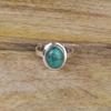 Кольцо с тибетской бирюзой, дизайнерское кольцо ручной работы, эффектное кольцо, украшения на день рождения, кольцо унисекс, кольцо с безелем, кольцо из серебра 925 пробы