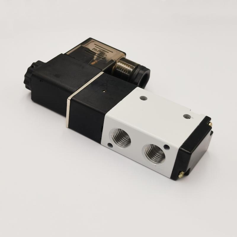 1Pc3-ходовой 2-позиционный 1/4" BSPP электромагнитный клапан управления направлением воздуха 3V210-08 DC12V DC24V AC110V AC220V