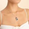 Exquisite Maltese Dog Pendant Necklace Cute Aesthetic Neck Accessories Collar Chain  Unisex