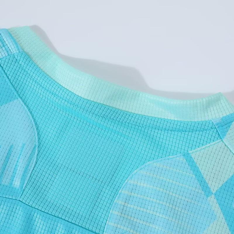 Mens Sleeveless Badminton Shirt Quick-Dry Sport T-Shirt Training Competition