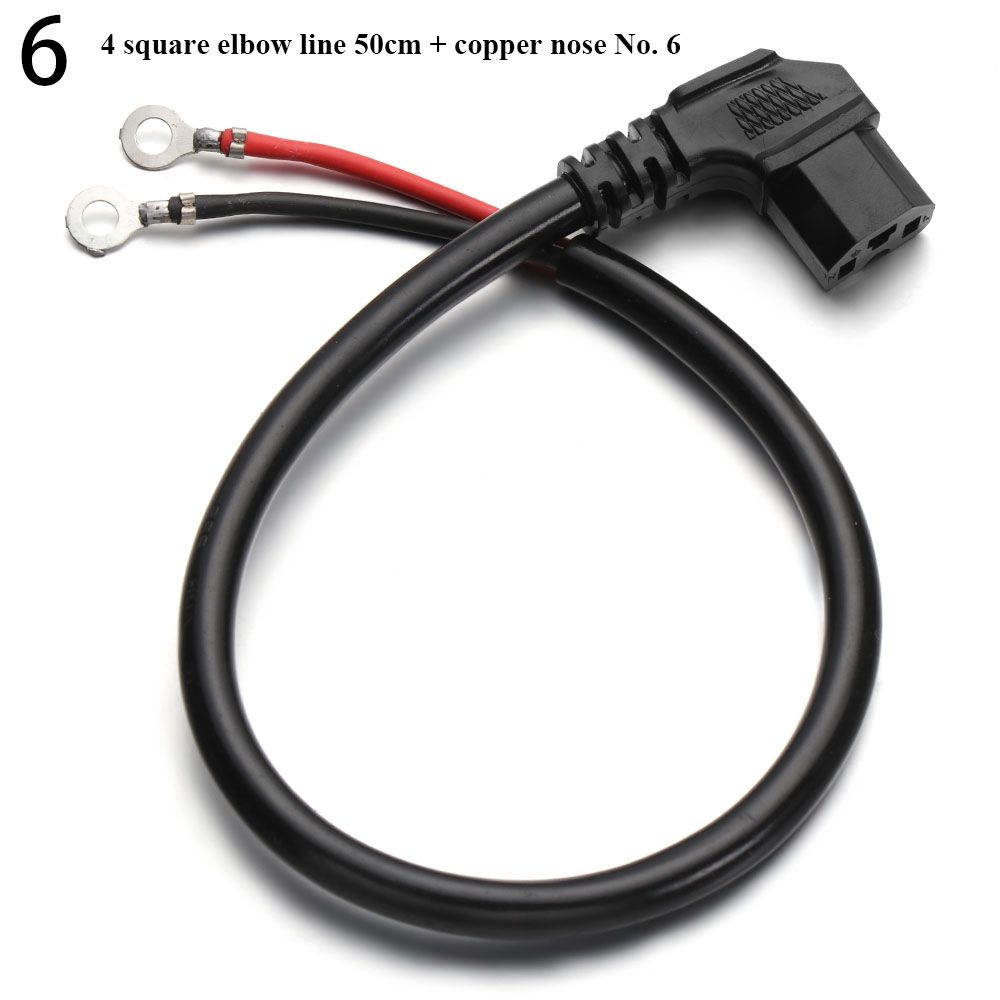 Кабельный провод Разъем для зарядки Гнездо для зарядки электровелосипеда Кабель типа T Детали для электрического трехколесного велосипеда