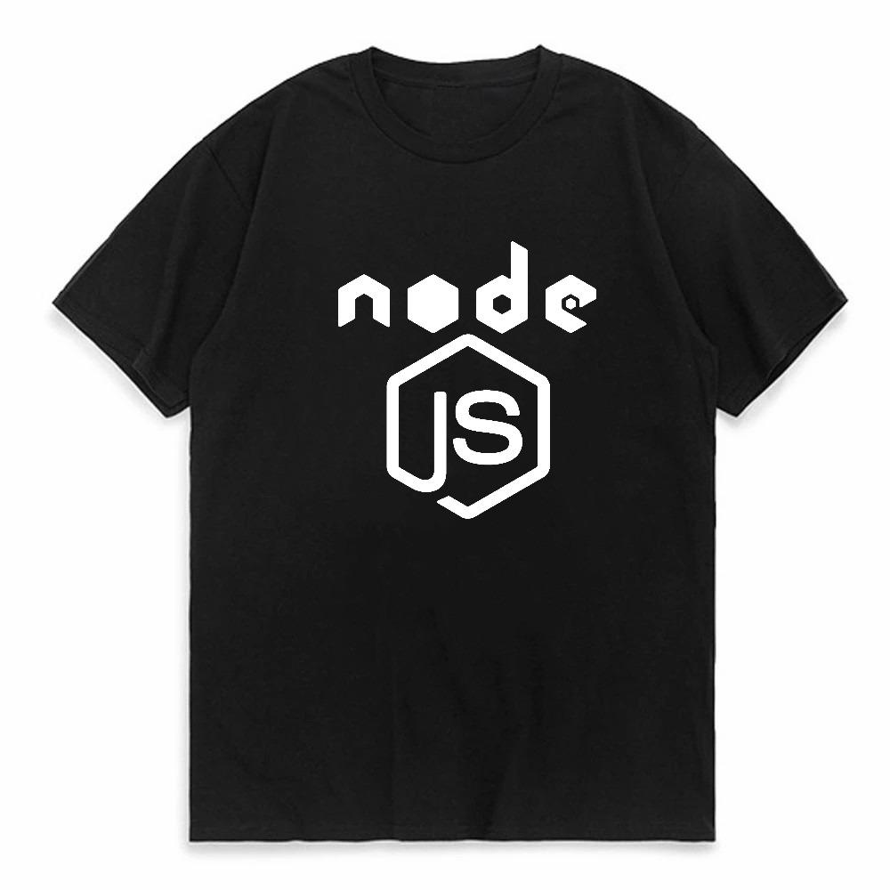 Футболка для программиста Nodejs Javascript Унисекс Унисекс Детская Веб-разработчик Node Программирование Футболка