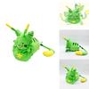 Cute Gnarpy Discovers The Internet Green Cat Robot Stuffed Animal Toy