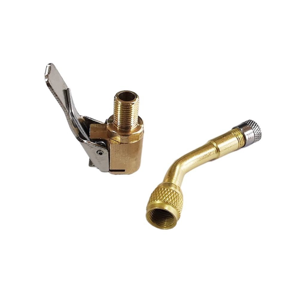 Head Tire Inflation Extension Tube Extension Rod Set Tyre Valve Extender Valve Core Nozzle