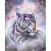 DIY Diamond Painting Embroidery Tiger Animal Scenery Cross Stitch Full Round Rhinestones Home Decor