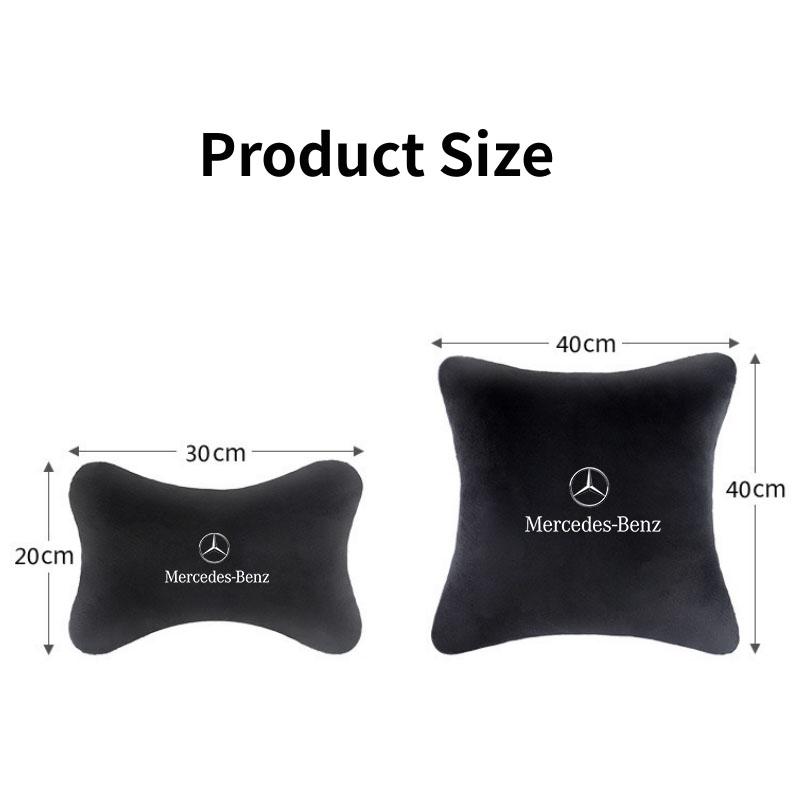 Автомобильная подушка для подголовника и поясницы для Mercedes Benz AMG Smart W205 C300 W203 W206 W108 W124 W126 W140 W168 W169 Аксессуары