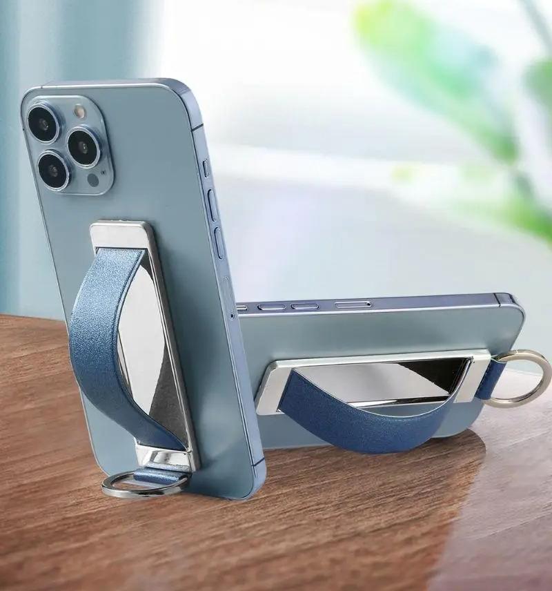 Телефонный держатель hands-free Персонализированная подставка Съемный ПК держатель-подставка для задней панели смартфона для IPhone
