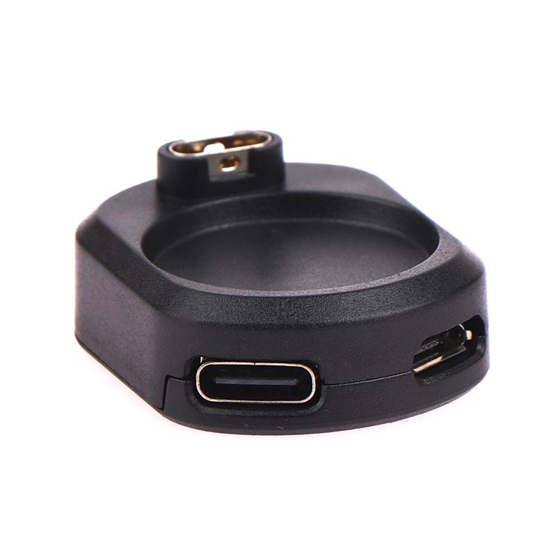 2In1 Type C/Micro Dock Watch Charger Adapter Compatible With Garmin Fenix7 5X 6