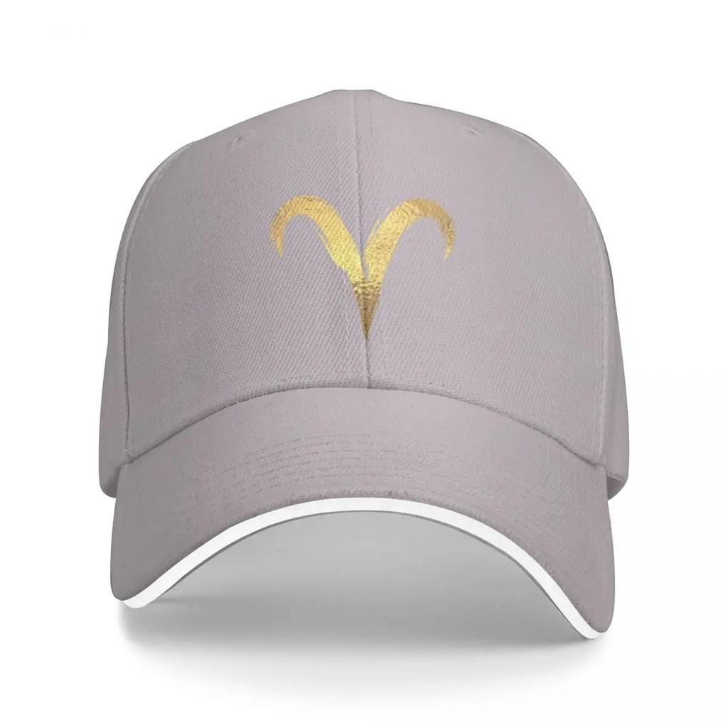 Знак зодиака Овен в бейсболке GoldCap, дизайнерская шляпа, шляпа большого размера, шляпа от солнца, мужские шляпы, женские шляпы