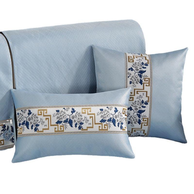 Новая подушка для дивана в китайском стиле, летняя, четыре сезона, нескользящая трехместная подушка из массива дерева, летняя высококачественная крышка из палисандра, полотенце на спинку