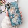 For Motorola Moto E13 Case Popular Flower Art Cover Soft Black TPU Silicone Phone Cases For Moto E14 E13 E 13 MotoE13 Back Cover