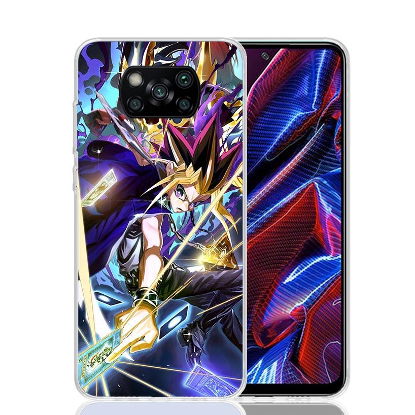 Yu-Gi-Oh Anime Case Phone Cover for Xiaomi Redmi Note 10 9 9S 8 8T 7 5 Pro Mi 12T 11T 10T 9T 12 11 Lite A3 A2 Trend Fundas Mi 11