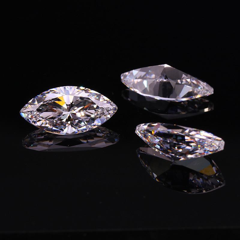 Cellacity Настоящие муассаниты огранки маркиз, свободные драгоценные камни от 0,5 карата до 3 каратов D, цвет VVS1, с сертификатом GRA, пропуск для проверки бриллиантов