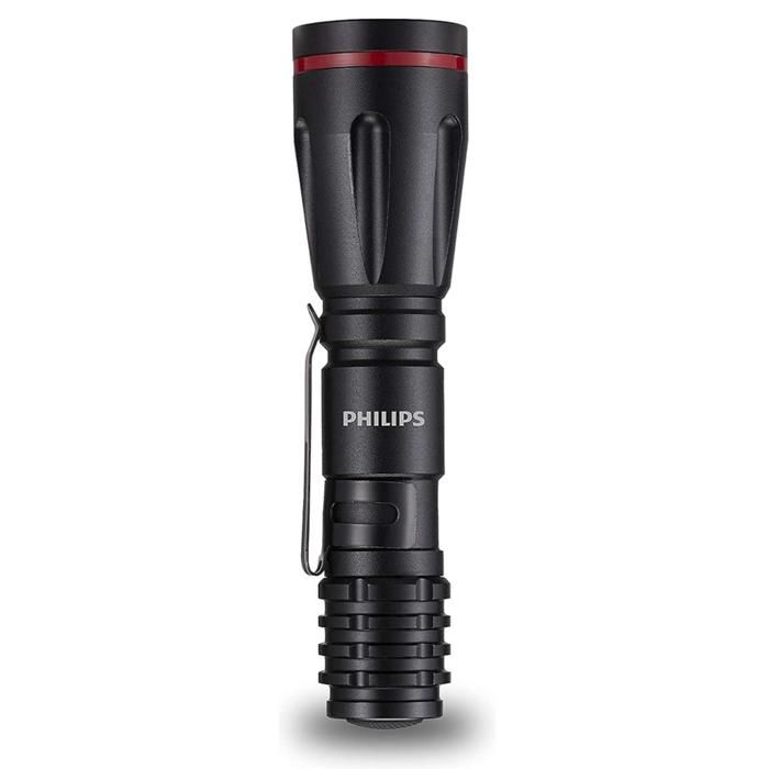 Lampe de poche - PHILIPS - SFL1001P/10 - LED - Imperméable IPX4 - Noir