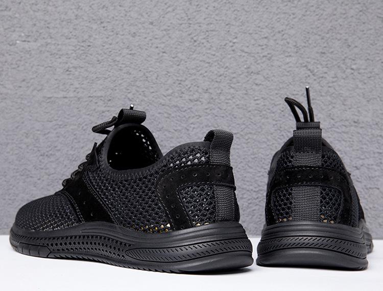 Мужские дышащие повседневные спортивные кроссовки Flyknit - Легкий сетчатый дизайн