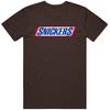 Хэллоуинская винтажная футболка Snickers