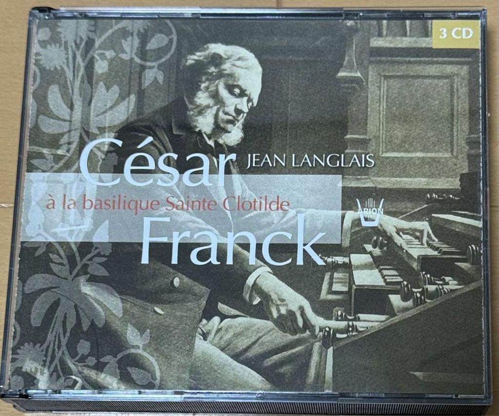 [USED] Complete collection of organ works Jean Langley 3CD Franck, Cesar