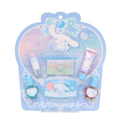 Shobido Sanrio Блестящий набор для макияжа (корица) - Смываемая мылом детская косметика, CM43884
