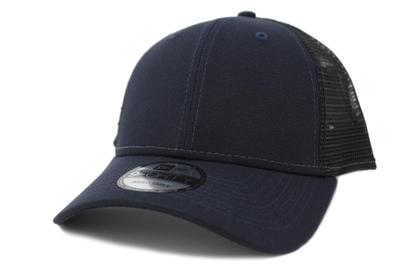Кепка-тракер New Era Mesh Cap 9FORTY из переработанных материалов, на кнопках, темно-синяя, универсальный размер