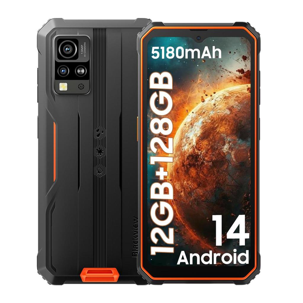 Blackview BV4800 Pro 12GB RAM 128GB ROM Andriod 14 Smartphone 5180mAh