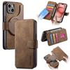 Для Magsafe Flip Leather Cover для iPhone 16 Pro Max 15 Plus 14Pro 13 12 11 Pro Max Съемный магнитный чехол-кошелек с держателем для карт