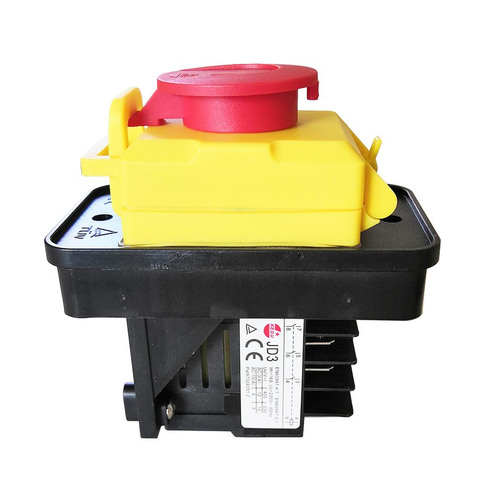 Водонепроницаемые электромагнитные кнопочные переключатели KEDU KJD11 с крышкой аварийной остановки