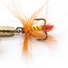 1Pc Hot Sequins Durable Fishing Lure Crank Bait Spoon Spinner Treble Hook