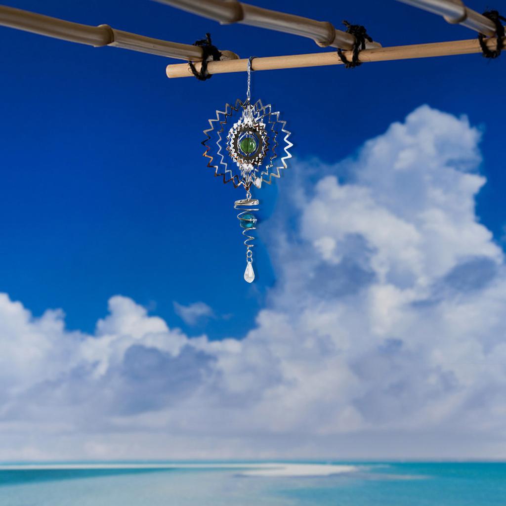 Крутые вращающиеся колокольчики, вращающиеся колокольчики из хрустальной нержавеющей стали