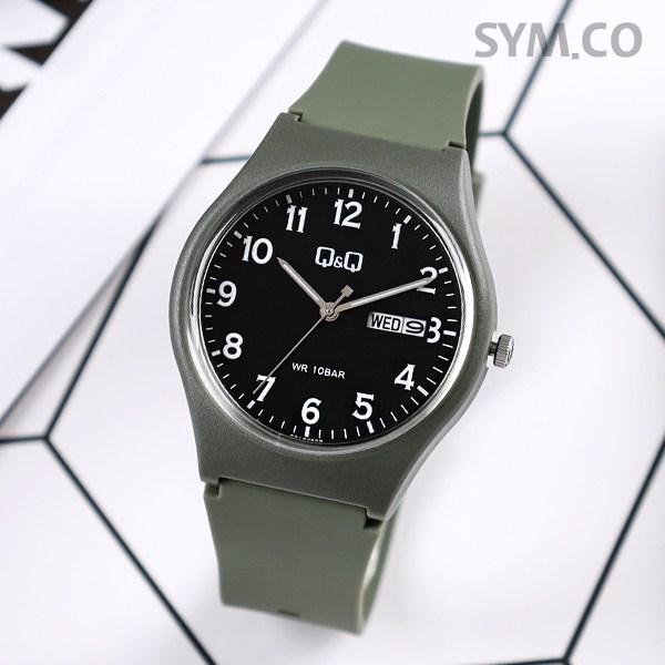 Q&Q Day Date Student Уретановые часы для колледжа Scholastic Ability Test Exam