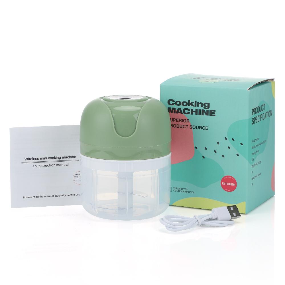 Mini Electric Garlic Chopper USB Meat Grinder Garlic Masher Machine Sturdy Durable Crushed Ginger Vegetable Crusher Kitchenware