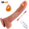 Realistic Silicone Dildo for Women Wireless Thrusting Big Penis With Suction Cup Skin Feeling Vibrator Sex Toys for Female Adult