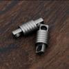 360° Rotatable Mini Spinner Buckle Swivel Connect Accessories Titanium Keychain  Ultralight