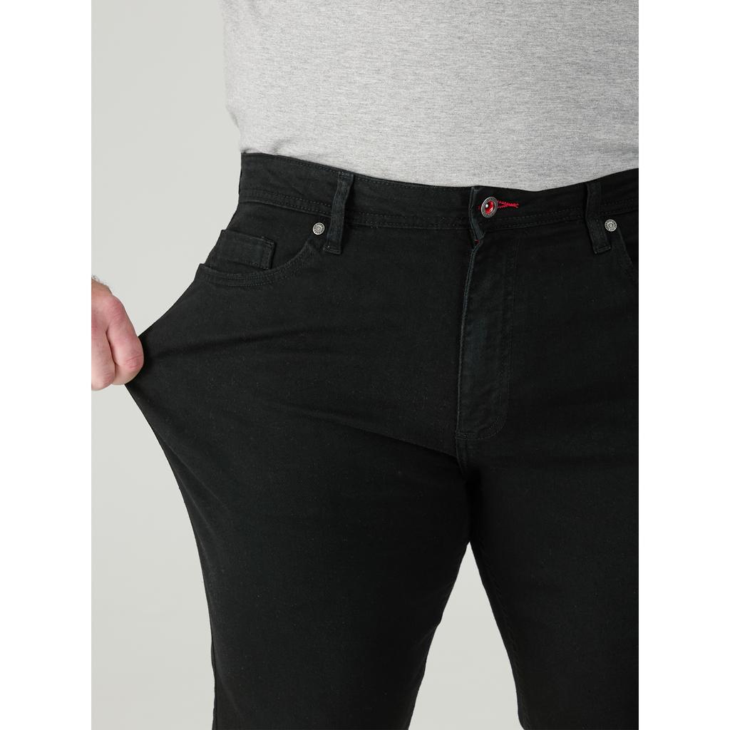 Duke Mens D555 Claude Stretch Tapered Stretch Kingsize Jeans