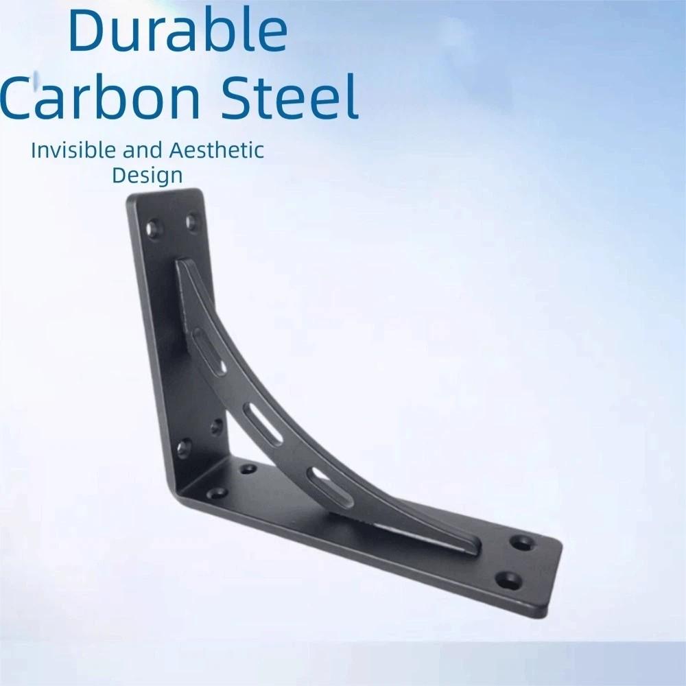 Solid Material Floating Shelf Bracket Triangular Design Hidden Shelf Bracket Storage Shelves