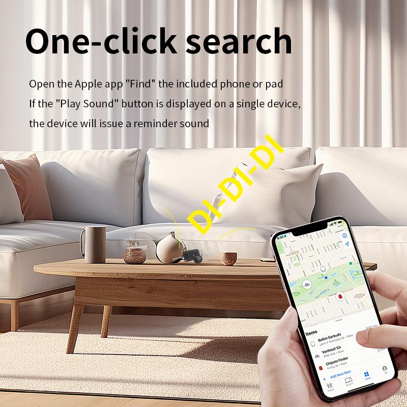 Smart Trackers Airtag For Iphone Find My Anti Lost Device Bluetooth Mini Locator For Cars Pet GPS Finder Wireless Charging