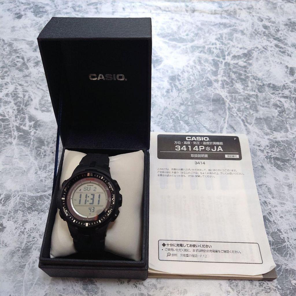 Б/у Радио-солнечные CASIO PROTREK PRW-3000
